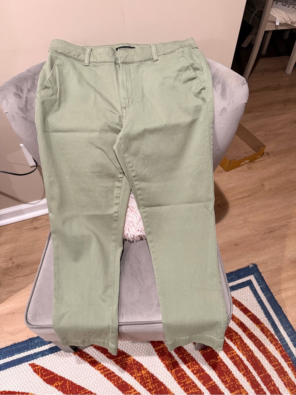 Banana Republic Light Sage Green Chinos